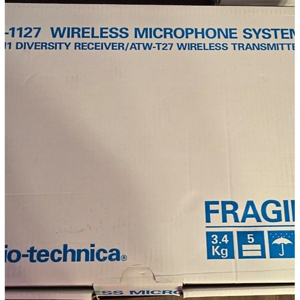 Audio Technica ATW-1127 Wireless Microphone System, with mic/power cord included
